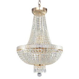 Maytoni Bella chandelier with lavish hanging elements