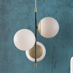 Maytoni Nostalgia hanging light, 3-bulb