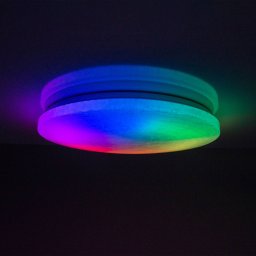 Näve Sligo LED ceiling light dimmable RGBW, night light