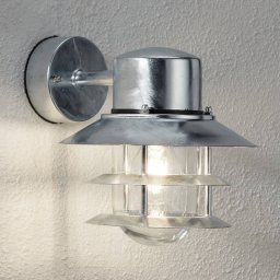 Nordlux Hot-dipped outdoor wall lamp Blokhus, suspended