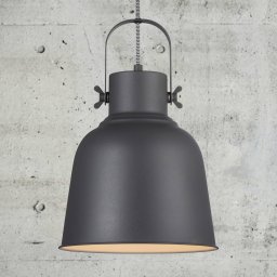 Nordlux Adrian pendant light in black, Ø 25 cm