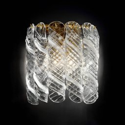 Novaresi Wall light Molle, 24 carat gold-plated