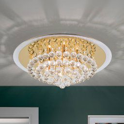ORION Tuila Crystal Ceiling Light Expressive 50 cm