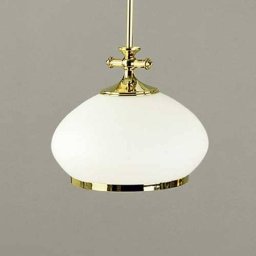 ORION Empira Hanging Light Small Opal Glass 24 cm