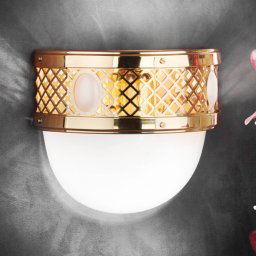 ORION Old Vienna wall light, brass