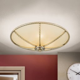 ORION Galina cream-coloured ceiling light, 42 cm