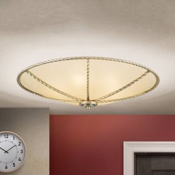 ORION Galina cream-coloured ceiling light, 56 cm