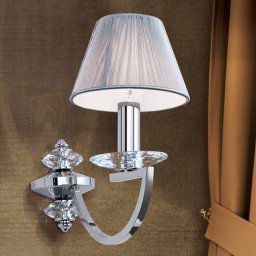 ORION Wall light Avala with crystal applications