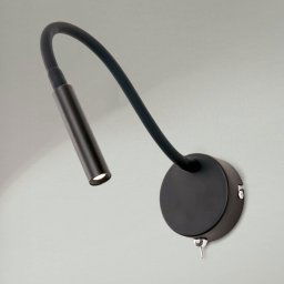 ORION Flexible LED wall light Colin in black