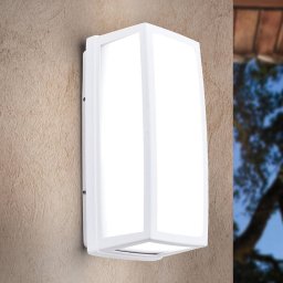 ORION White LED outdoor wall light Bob, aluminium, IP54