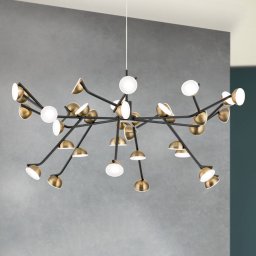 ORION Blossom LED hanging light, 36-bulb