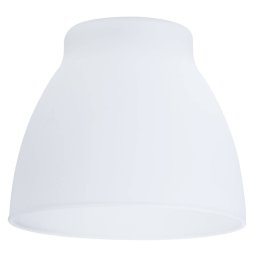 Paulmann Glass lampshade Wolbi, white