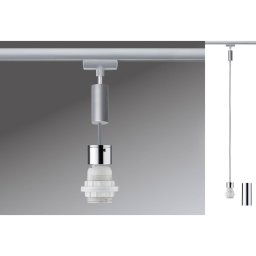 Paulmann URail 2Easy Basic pendant, matt chrome
