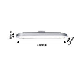 Paulmann URail Board LED panel in matt chrome