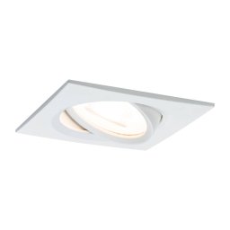 Paulmann Nova spot square pivotable/dimmable white