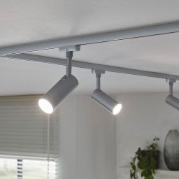 Paulmann URail Tubo LED spotlight, matt chrome