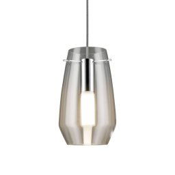 Paulmann Vento lampshade, clear, Ø 17 cm, glass