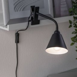 Paulmann Vitis clip-on light, black
