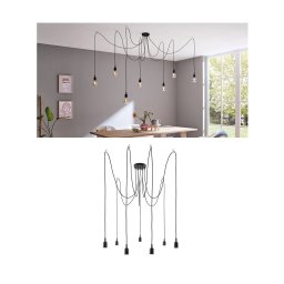 Paulmann Neordic Ketil hanging light, 7-bulb