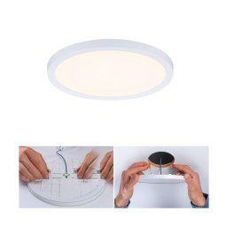 Paulmann Areo panel 830 round white 17.5 cm