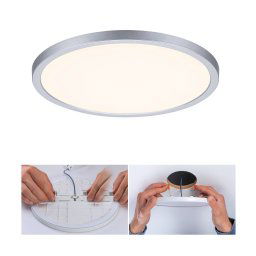 Paulmann Areo panel 830 round chrome 23 cm