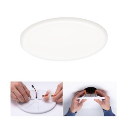 Paulmann Veluna LED downlight 4,000 K Ø 18.5 cm