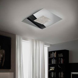 Sil-Lux Reflective LED ceiling light Narciso