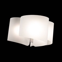 Selène Papiro ceiling light, 3-bulb, satinised
