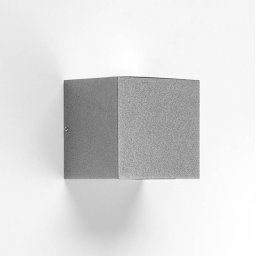 Performance in Lighting 303354 LED wall light in grey, 1 WB 3,000 K