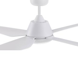 Beacon Lighting Beacon LED ceiling fan Aria white silent 122 cm