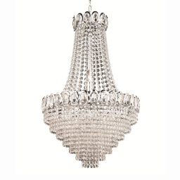 Searchlight Elegant Crystal chandelier