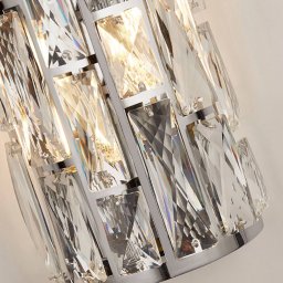 Searchlight Bijou wall light with crystals