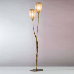 Siru TULIPANO floor lamp with scavo glass