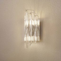 Schuller Valencia Manacor crystal glass wall light with LED