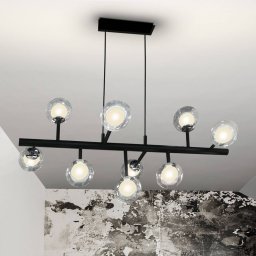 Schuller Valencia Altais LED hanging light, dimmable with remote control