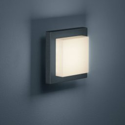 Trio Lighting Hondo LED outdoor wall light, anthracite