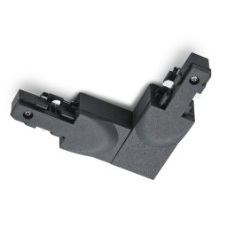 Trio Lighting DUOline corner connector conductor inside, black