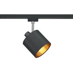 Trio Lighting 2-phase spot DUOline 783301 E14, black/gold
