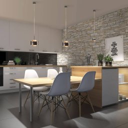 Top Light Puk Meg Maxx Drop Solo pendant light, chrome, G9