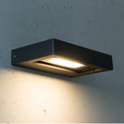 Heitronic Cordoba - pivotable LED outdoor wall lamp