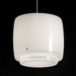 Vistosi Glass hanging light Bot, diameter 16 cm