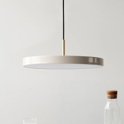 UMAGE LED hanging light Asteria Medium mother-of-pearl/brass Ø 43 cm