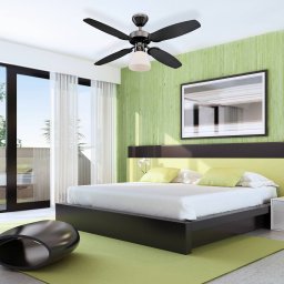 Westinghouse Capitol fan, graphite and black