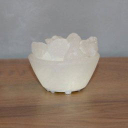 Wagner Life Petite white LED salt crystal bowl