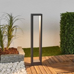 Lucande LED path light Jupp, 60 cm, anthracite, metal, IP54