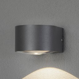 Konstsmide Gela LED outdoor wall light downward shining white