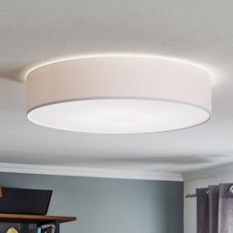 TK Lighting Rondo ceiling light, white Ø 60 cm
