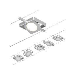 Paulmann Wire MacLED cable system, 5-bulb chrome