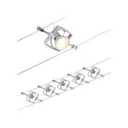Paulmann Wire Mac II cable system 5-bulb 5m chrome