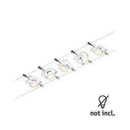 Paulmann Wire Mac II cable system 5-bulb 5m white